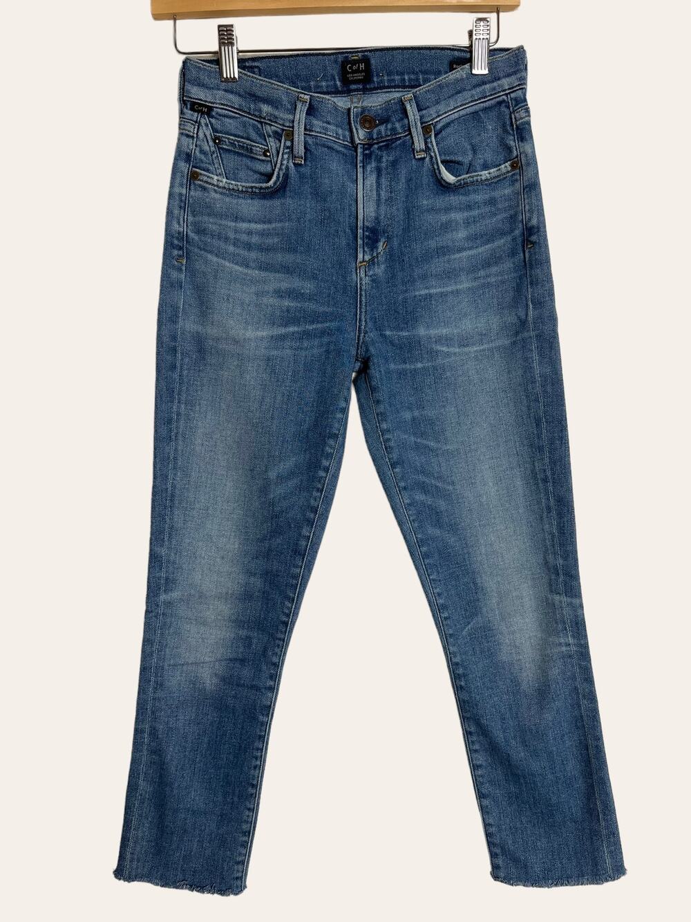 Citizens of Humanity Rocket High Rise Skinny Capri Denim Blue Jeans Size 26